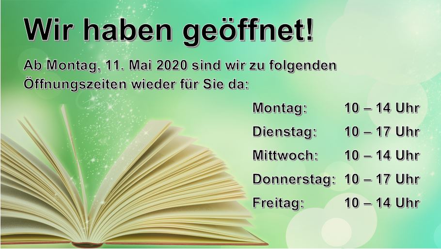 {#2020-05-07 Corona Öffnungszeiten WEBOPAC} {#2020-05-07 Corona Öffnungszeiten WEBOPAC}